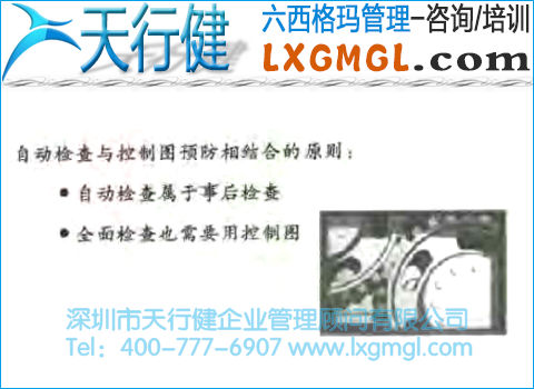 結(jié)合自動(dòng)檢查使用控制圖