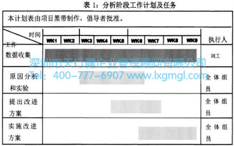 分析階段工作計劃及任務(wù) 分析階段工作計劃及任務(wù)