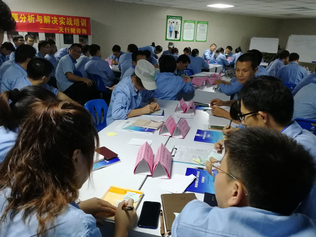 賀某標(biāo)準(zhǔn)微型馬達(dá)公司現(xiàn)場(chǎng)問(wèn)題分析與解決培訓(xùn)圓滿落幕