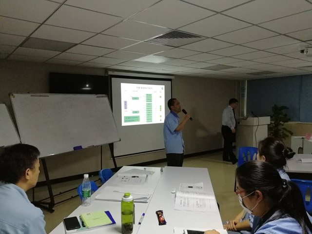 賀某標(biāo)準(zhǔn)微型馬達(dá)公司現(xiàn)場(chǎng)問(wèn)題分析與解決培訓(xùn)圓滿落幕