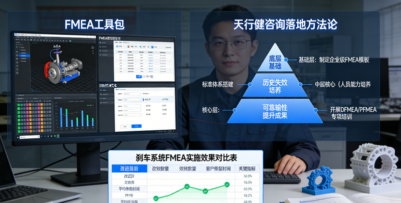 汽車(chē)剎車(chē)系統(tǒng)失效FMEA全流程分析 | 從風(fēng)險(xiǎn)識(shí)別到措施落地